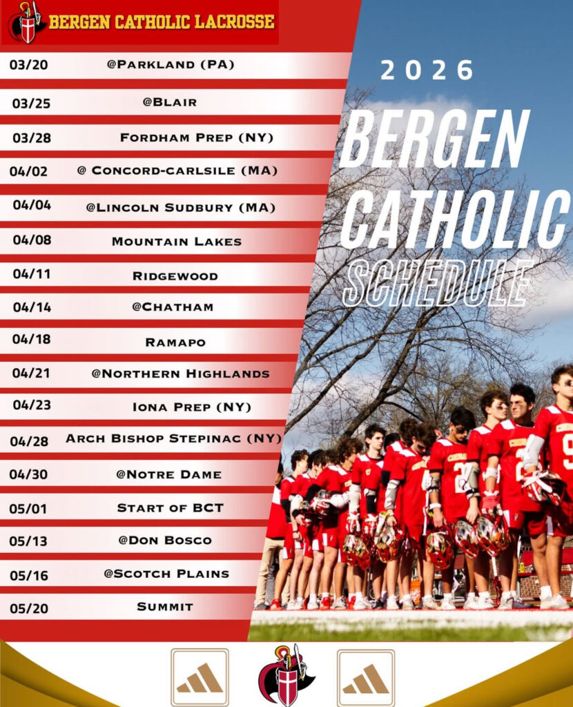 2026 Varsity Schedule